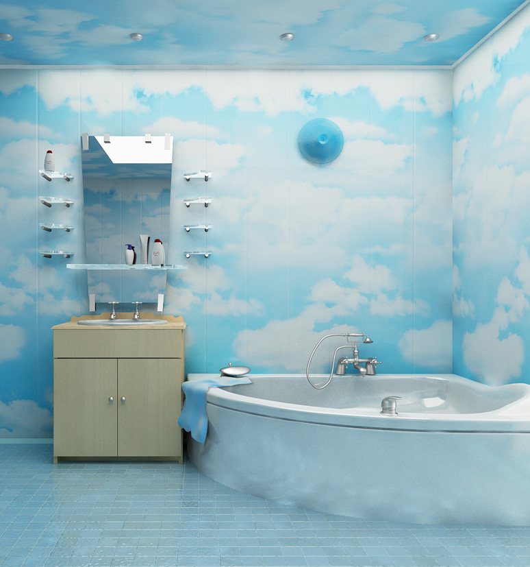 Отделка ванной комнаты пластиковыми панелями | СтройРемонт